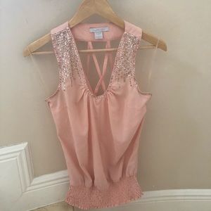 Charlotte Russe pink top